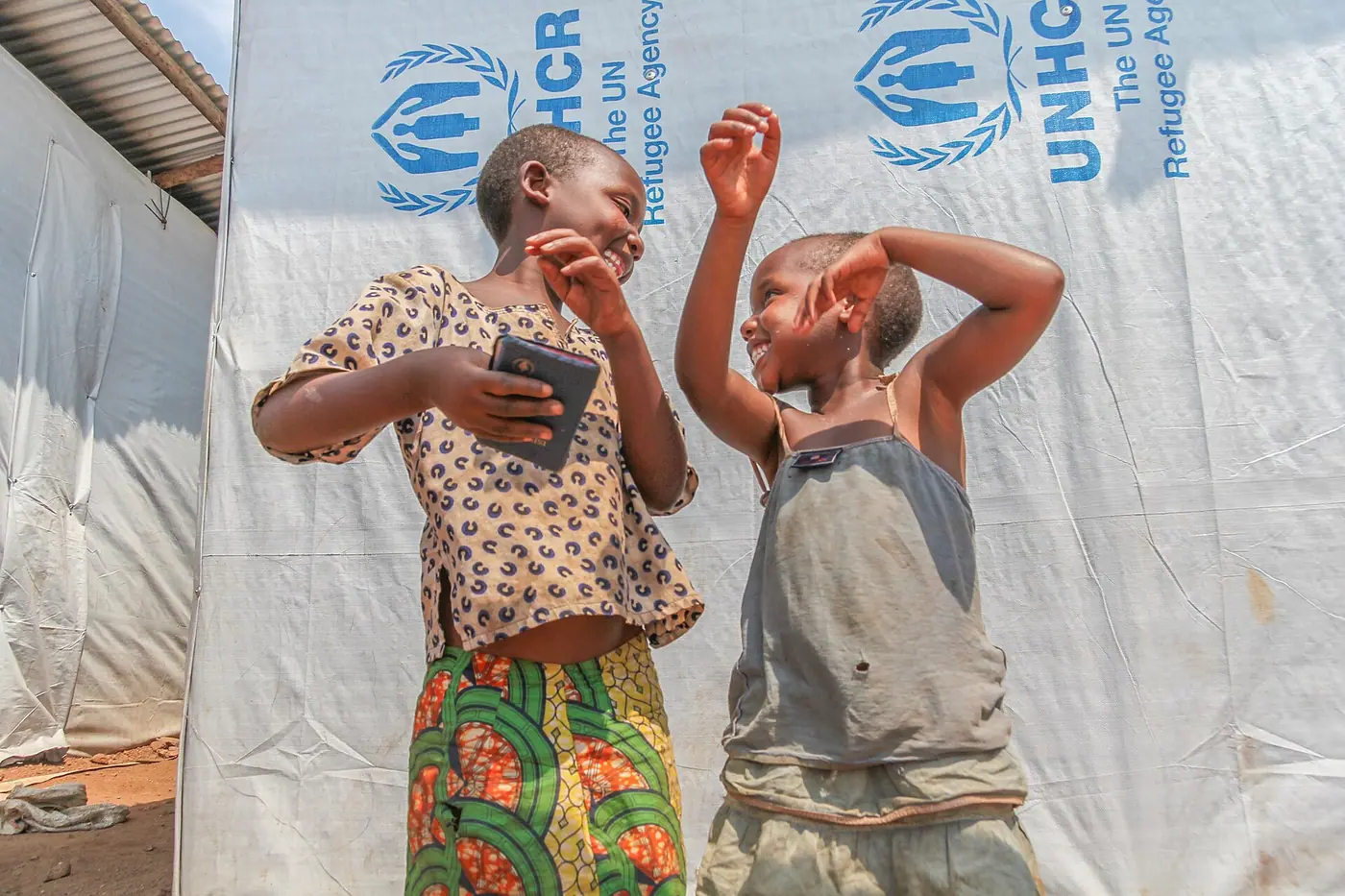 Refugees — real photography representing this cause