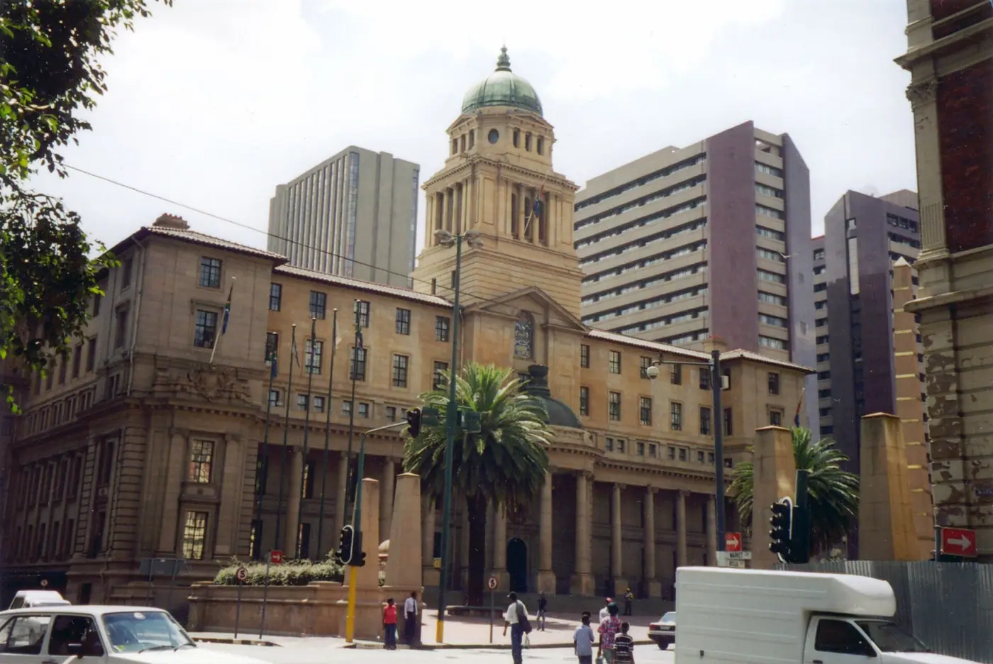 Johannesburg City Hall, Market Street, Johannesburg. Now the home of the Gauteng Provincial Legislature.