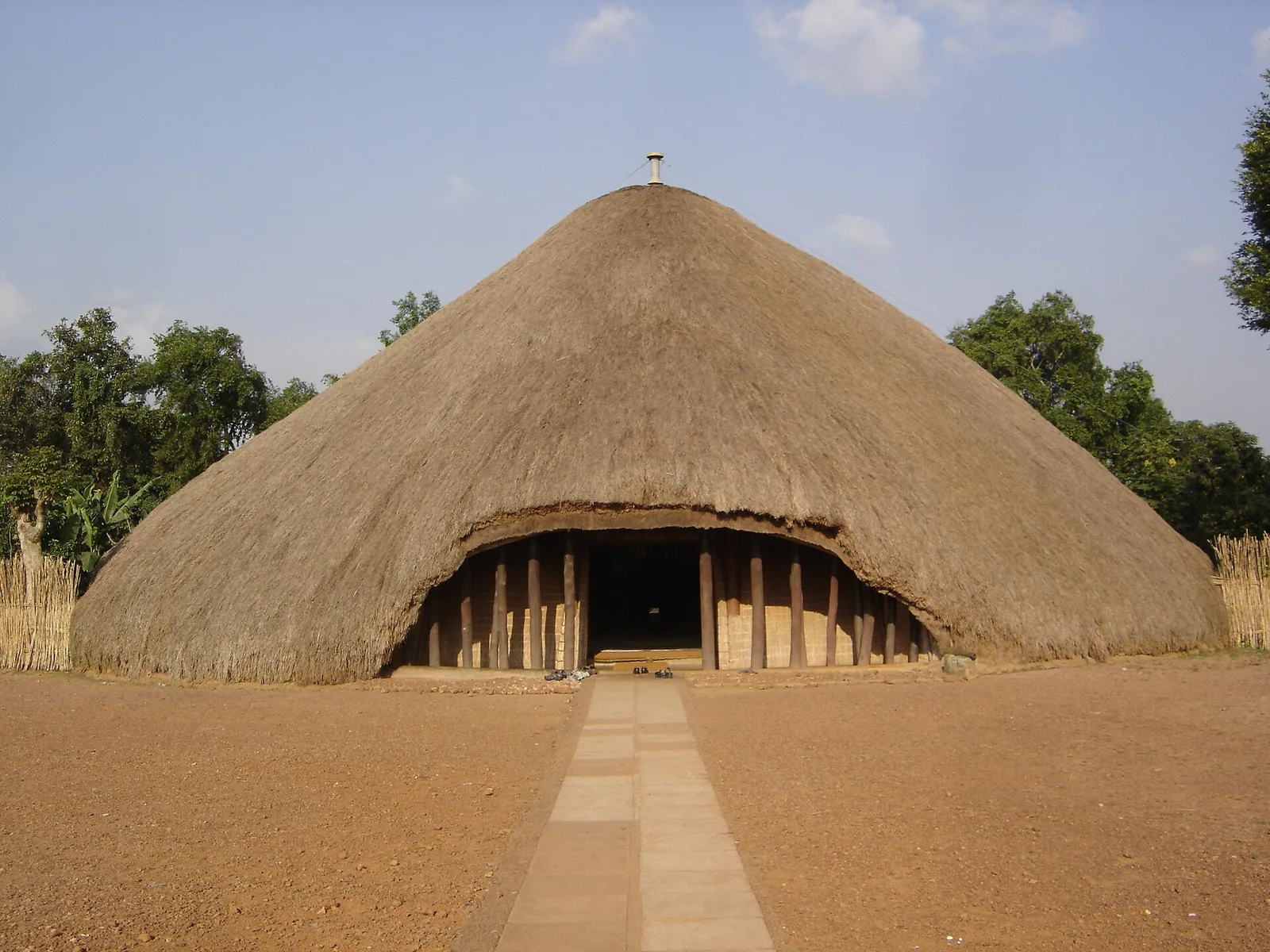 The Kasubi Tombs in Kampala, Uganda