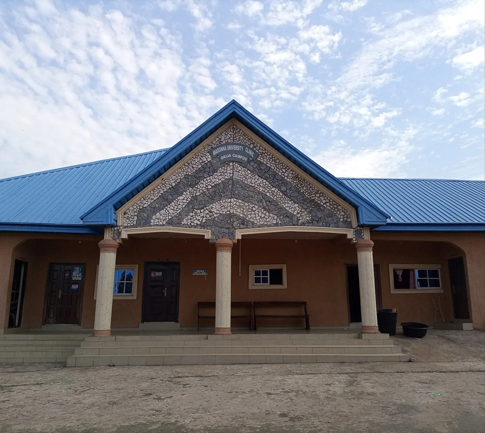 A university clinic providing health care for students and staff